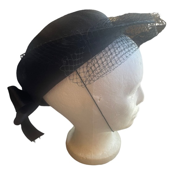 Vintage Fedoria Front‎ Netting Hat - Picture 3 of 5